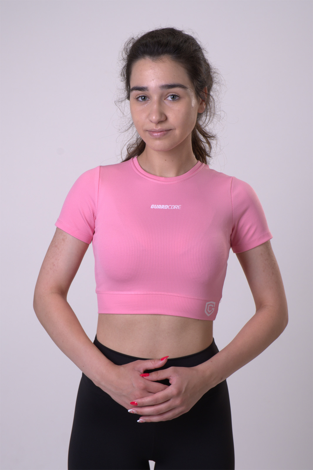 Pursuit krop top roze